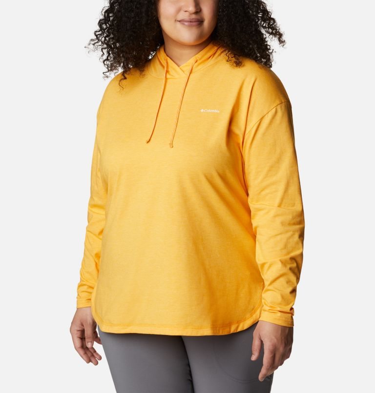 Columbia Sun Trek Pullover Hettegensere Dame Mango | Plus Size 69538E